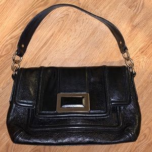 Banana Republic leather shoulder bag